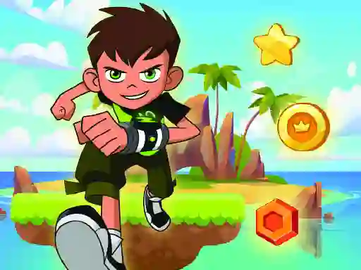 Igra Ben 10 Island Run spletu