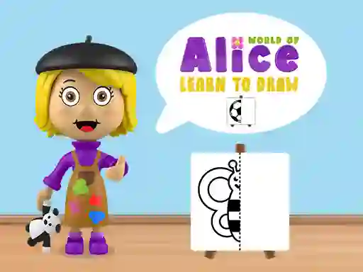 Igra World of Alice Learn to Draw spletu