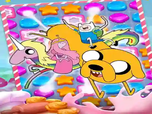 Igra Adventure Time Match 3 Games spletu