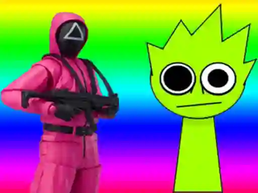 Igra Squid Sprunki Shooter Game 2 spletu