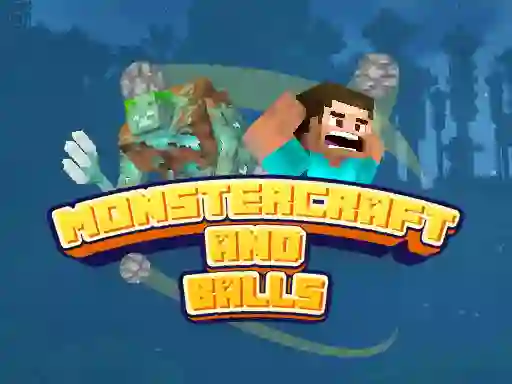 Igra Monstercraft and Balls spletu