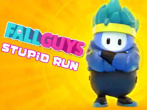 Igra Fall Guys Stupid Run spletu