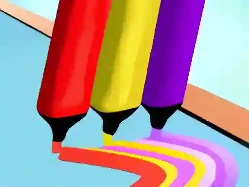 Igra Draw Brush Running spletu