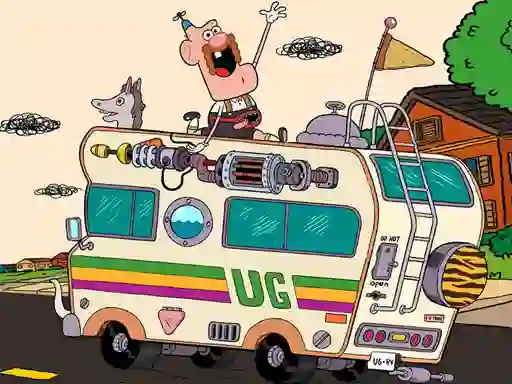 Igra Uncle Grandpa Hidden spletu