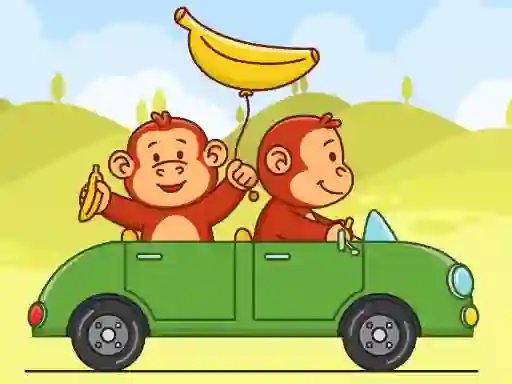 Igra Hill Monkey spletu