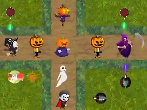 Igra Halloween Ghouls spletu