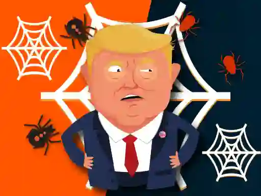 Igra Spider Trump spletu