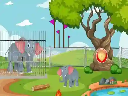 Igra Rescue The Elephant Calf 2 spletu