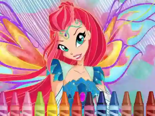Igra Winx Coloring spletu