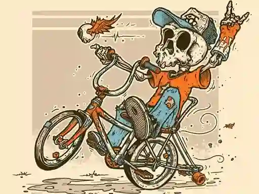 Igra Halloween Bike Ride spletu