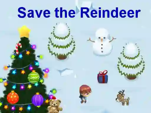 Igra Save the Reindeer spletu