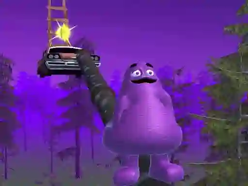 Igra Grimace Only Up! spletu