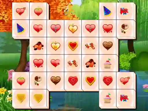 Igra Valentines Day Mahjong spletu
