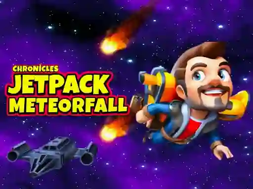Igra Jetpack Meteorfall spletu