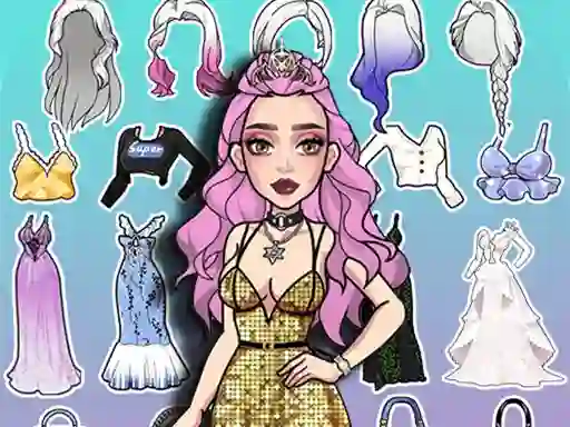 Igra Vlinder Girl Fashion Story spletu