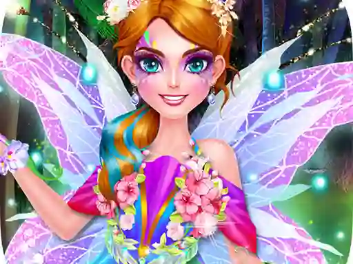 Igra Fairy Magic Makeover Salon Spa spletu
