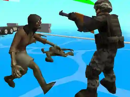Igra Zombie Wars TopDown Survival spletu