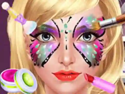 Igra Face Paint Salon spletu