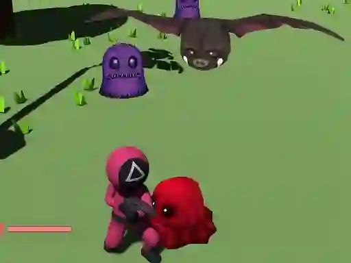 Igra Squid Warrior Adventure spletu