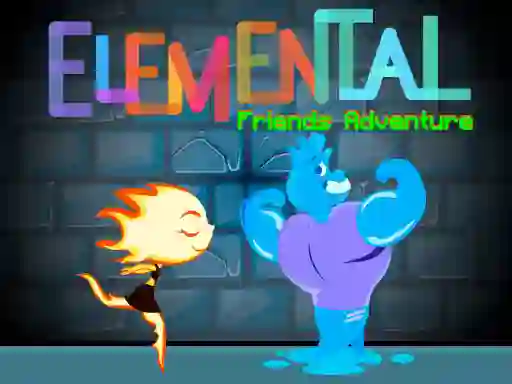 Igra Elemental Friends Adventure spletu