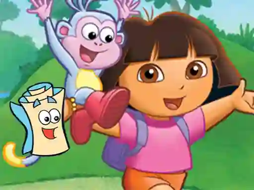 Igra Dora Find Hidden Map spletu