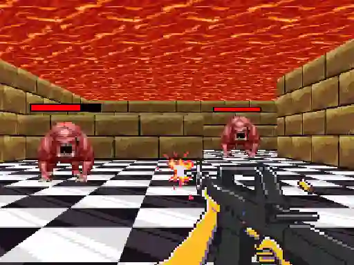 Igra Retro FPS Escape spletu