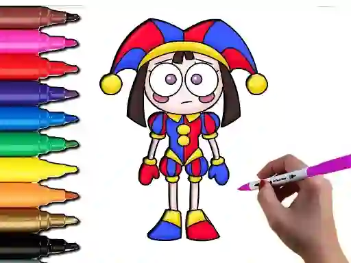 Igra Pomni Coloring Time spletu