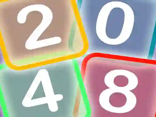 Igra Neon Game 2048 spletu