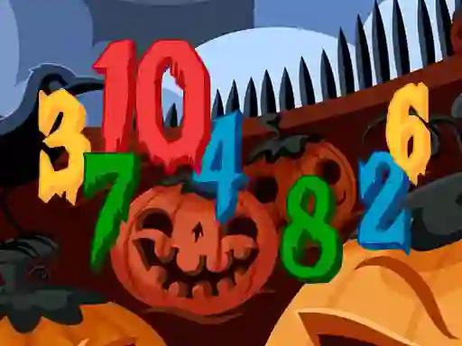 Igra Halloween Hidden Numbers spletu