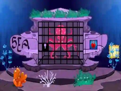 Igra Octopus Escape spletu