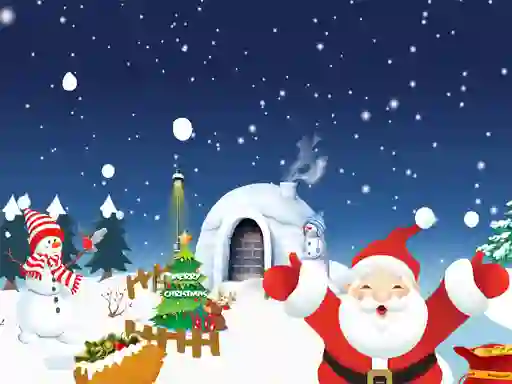 Igra Happy Christmas Slide spletu