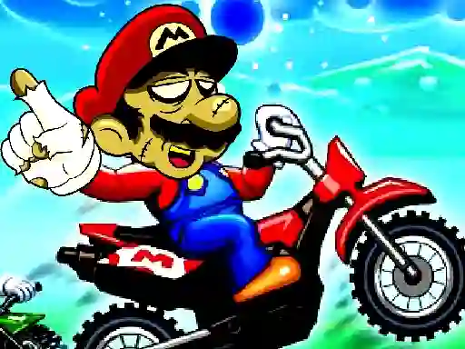 Igra Super Mario Halloween Wheelie spletu
