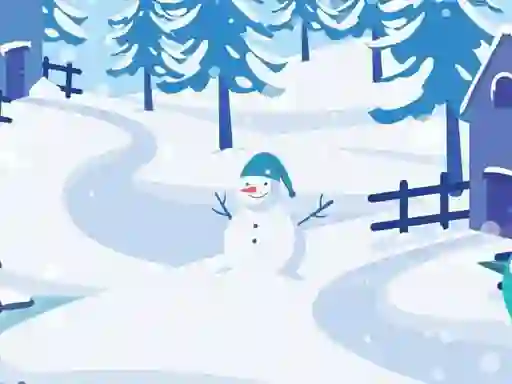 Igra Happy Snowman Hidden spletu