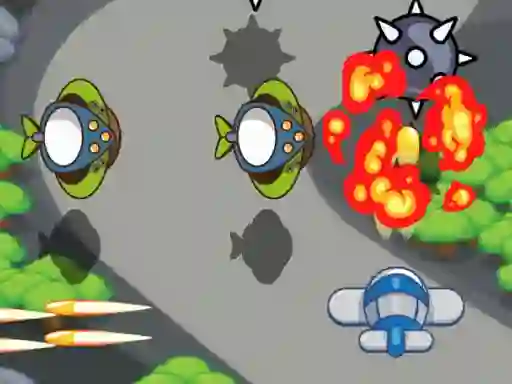 Igra Atomic Fighter 2D spletu