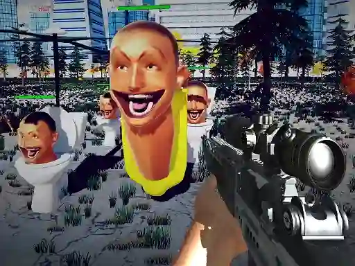 Igra Sniper Survival Skibidi Toilet spletu