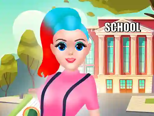Igra First Day of School spletu