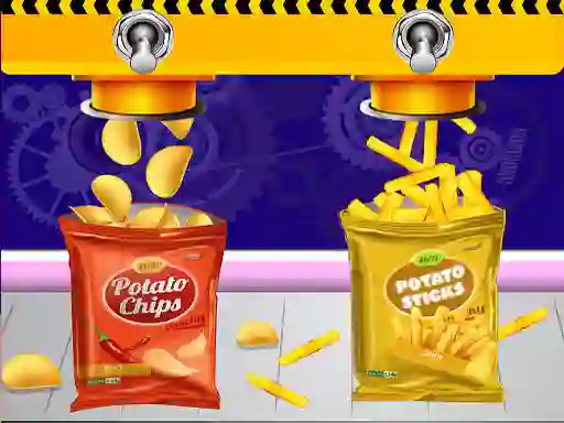Igra Potato Chips making spletu