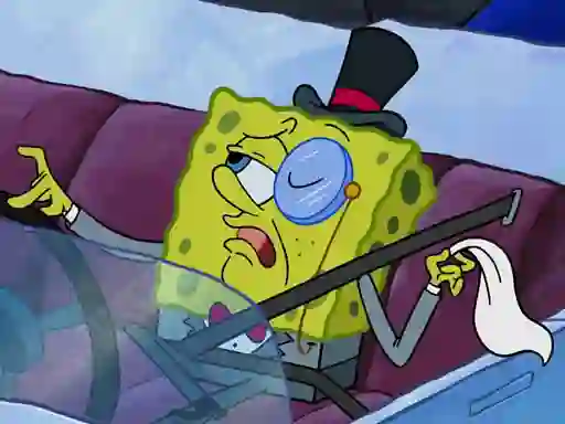 Igra Spongebob Driving Test Hidden spletu
