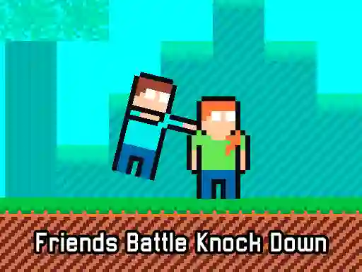 Igra Friends Battle Knock Down spletu