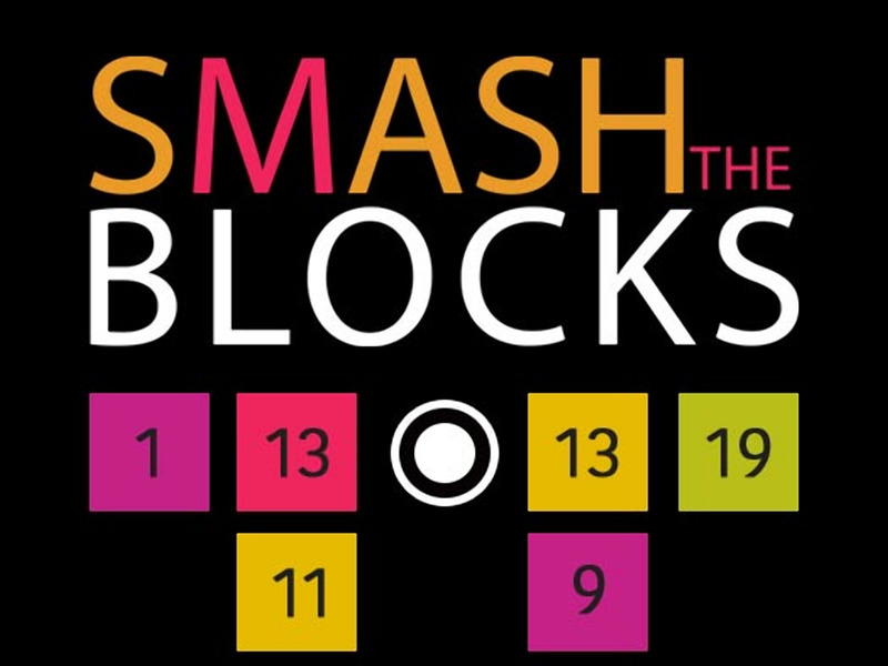 Igra Smash Blocks spletu