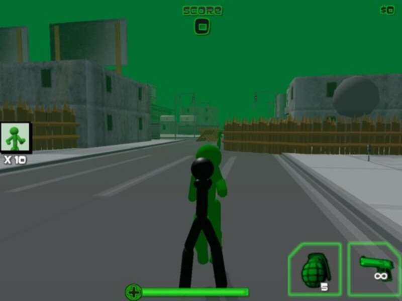 Igra Slog: snemanje zombija 3D spletu