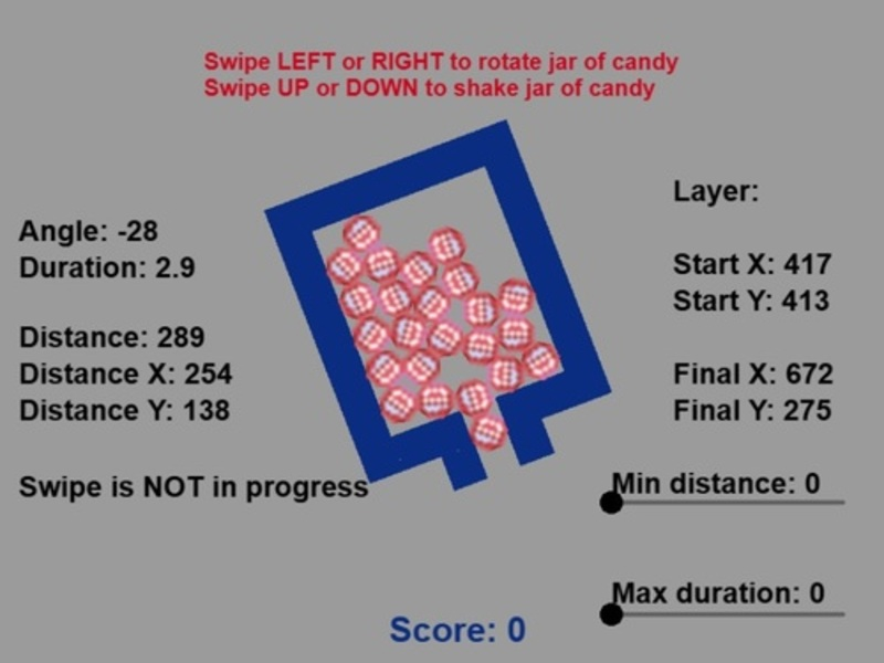 Igra Candy Cocktail spletu