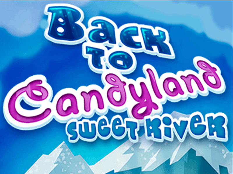 Igra Nazaj na Candyland sladko reki spletu