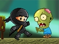 Igra Kid Ninja vs zombija  spletu