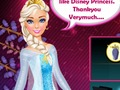 Igra Disney Princess preobrazba Salon  spletu