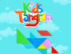 Igra Otroci tangram  spletu