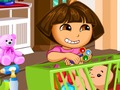 Igra Dora Baby Nega lenarjenja  spletu