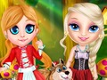 Igra Mali Elsa V Red Hooda  spletu