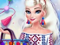 Igra Elsa Tassel Oblikovanje  spletu