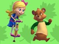Igra Goldie & Bear pravljične gozdne pustolovščine  spletu